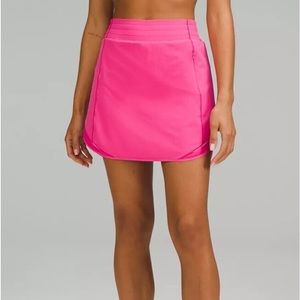 Lululemon Hotty Hot Skirt (Long) in Sonic Pink